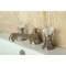 Kingston Brass KS4468WCL 8" Widespread Bathroom Faucet, Brushed Nickel KS4468WCL - alternate 2